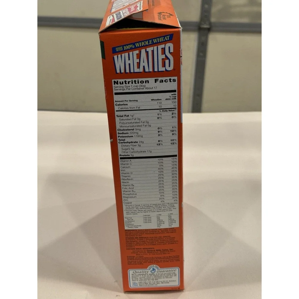 1998 Wheaties Cereal Box Mark McGwire Commemorating 70 Home Runs New UNOPENED